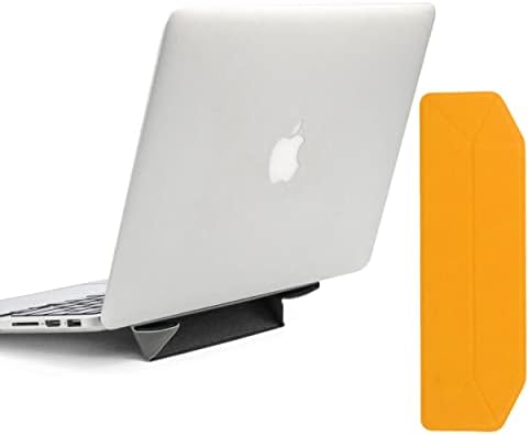 Апорија - Невидливиот супер тенок лепило лаптоп штанд на држач за кревање кик -држач | Преклопна лесна преносна | Креирање на проток на