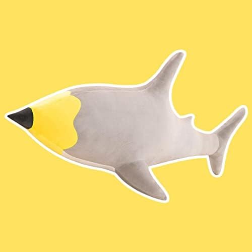 Донгкристал 23,6 Инчни Полнети Животински Ајкули Кадифен Ајкула Играчки Работи Животни Играчка Мека Перница За Гушкање