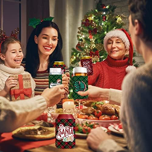 Божиќни Коузи Масовно За Лименки - Поп Нордиско 12 Пакување Пиво Може Коузи, Неопренови За Повеќекратна Употреба Можат Да Бидат