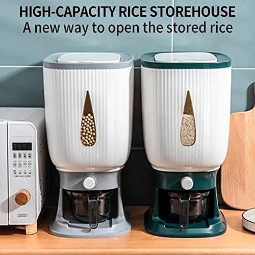 BBASILIYSD 10 кг кофа со ориз запечатена ориз кутија во домаќинството влага и кутија жито за складирање на жито за складирање