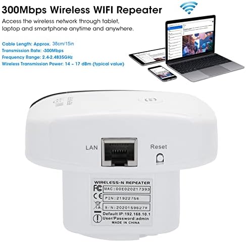 WiFi Extender, засилувач за повторување на безжичен сигнал со антена со керамички чипови 2DBI, безжичен повторувач на Интернет, пошироко