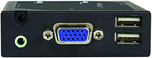 StarTech.com VGA-Over-IP Екстендер со 2-порт USB Центар-Видео-Over-LAN Екстендер - 1920 x 1200