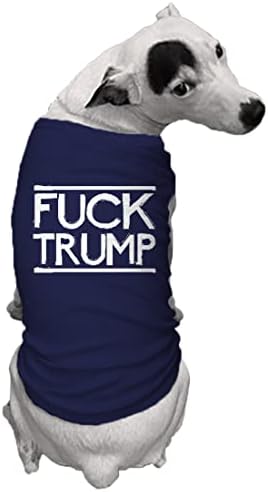 Ебам Трамп - смешна кошула за кучиња против мага