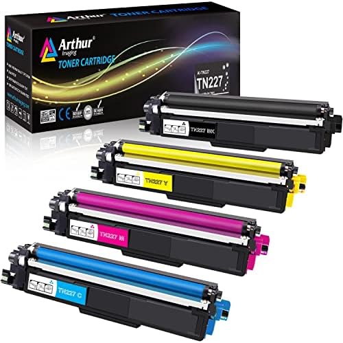 Arthur Imaging with CHIP Compatible Toner Cartridge Replacement for Brother TN227 TN227bk TN 227 TN223 use with HL-L3210CW