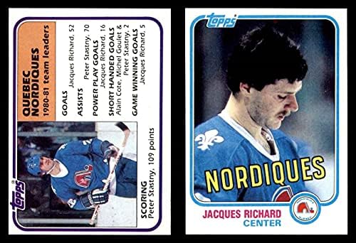 1981-82 Тимот на Топс Квебек Нордики го постави Квебек Нордики НМ+ Нордики