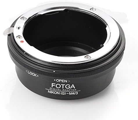 Адаптер за монтирање на леќи FOTGA за Nikon G/F/AI/AIS монтирање на леќи на микро четири третини монтирање на камерата Олимп Пен