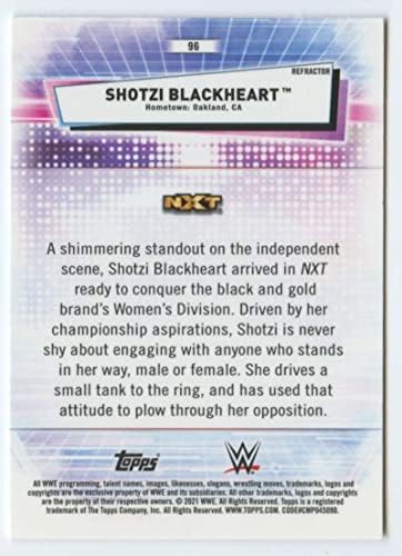 2021 Топс Хром WWE Refactor 96 Shotzi Blackheart