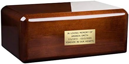 Дрвена урна за креми за возрасни уникатен меморијален погреб урн за човечка пепел или домашно милениче