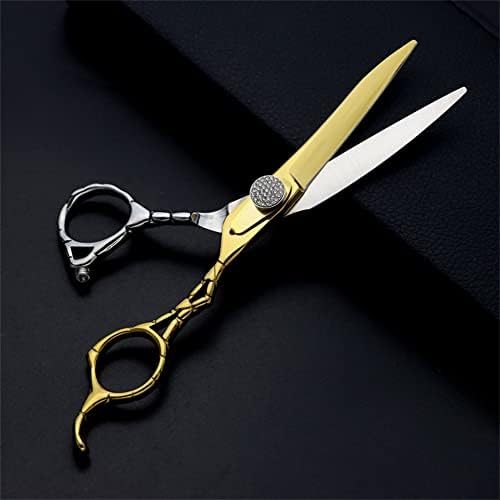 Професионални ножици за сечење коса поставува салони за мешање/слабеење/текстурирање на ножици 6 инчи јапонски не'рѓосувачки челик за бербер/салон/дом/мажи/жени/возрасни