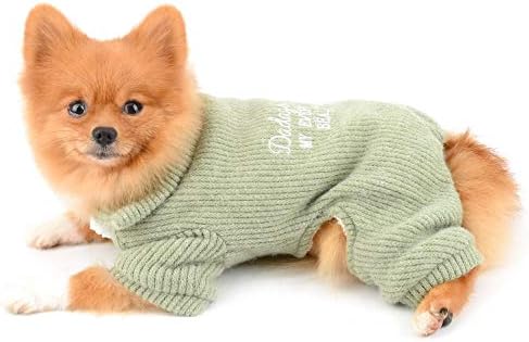Селмаи куче зимски палто со џемпери со цврста боја цврста боја удобна топло руно облечена облека за миленичиња за мали кучиња момчиња