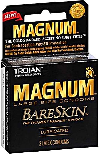 Тројански магнум барескин подмачкани кондоми 3 еа