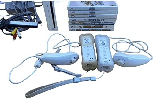 Нинтендо WII Бела Видео Игра Конзола Систем Пакет Онлајн RVL-001 Gamecube Порта