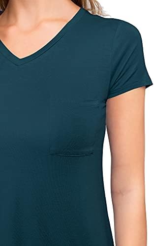 Gенски кратки ракави за кратки ракави во САД, атлетик спандекс маица на врвот на врвот на маицата