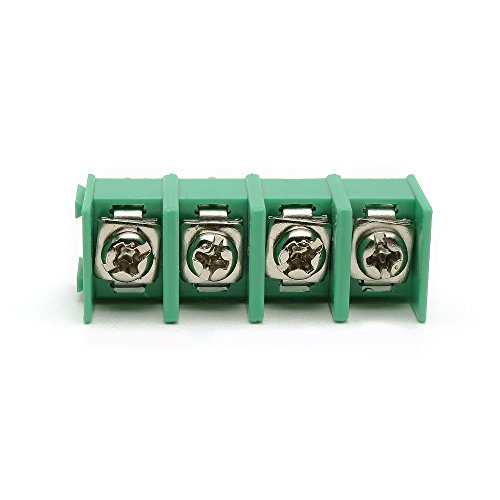 10pcs SUYEP 4PIN завртка за завртки за блок конектор 300V 20A 8,5 mm KF8500-8.5-4P Зелен бакар