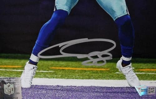 Ceedee Lamb Autographed Dallas Cowboys 8x10 Dance Photo -Fanatics *Сребрена - Автограмирана НФЛ фотографии