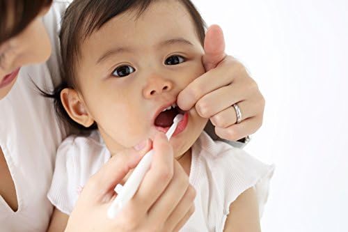 Родител и дете на гулаби во бебето заби за заби, како гел за заби, како што е вкусен вкус на грозје од грозје 50g 50g