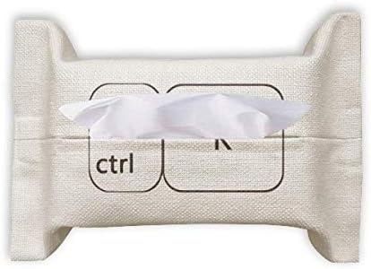 Симбол на тастатурата Ctrl R Art Deco Подарок модна хартија крпа за ткиво на лицето, салфетка од салфетка, бумф