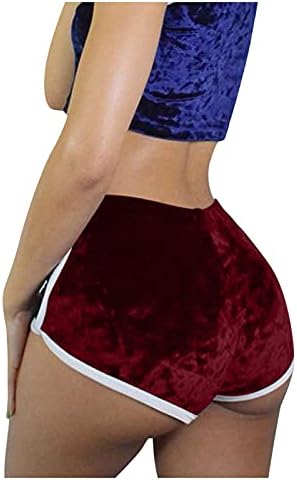 Џемпери за жени топка на половината женски жив панталони средни шорцеви дами модни тесни секси панталони