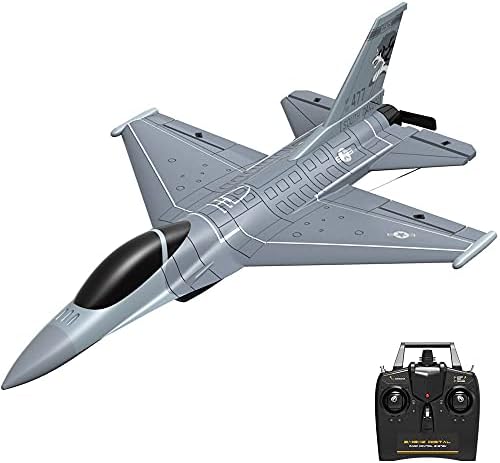 Qaqqvq Stunt RC Fighter Fighter Four-Channel RC Glider со склопување RC Aircraft Outdoor 2.4G Falcon Fighter RC Aircraft RC Alim
