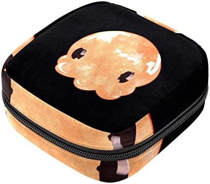 Оријукан санитарна торба за складирање на салфетка, торба за преносни периоди за жени девојки менструална чаша торбичка, морски