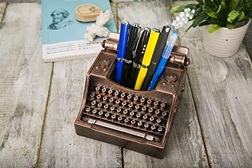 Амојсанли ретро машина за машина за пишување Гроздобер биро за делови уникатни кул подароци за писатели за машини за пишување и