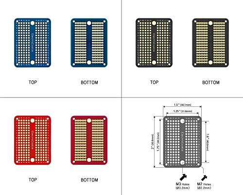 PCB табла за лемење со лемење со електронски плочи за електронски проекти компатибилни за проекти за лемење на DIY Arduino, позлатени од злато
