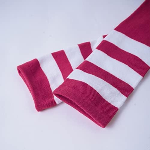 Tiabug жени шарени памучни памучни чорапи за дишење на средни цевки