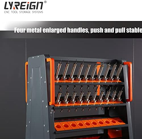 Lyreign CNC алатка за одмор, мобилна количка за складирање на алатки за CNC/количка за држачи за алатки за CNC, количка за алатки CNC,