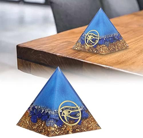 ФДИТ Чакра Кристал чакал пирамида заздравување на кристална енергија пирамида уникатен дизајн рачно изработен домашен мебел занаети