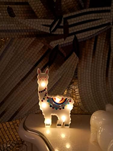 Ноќно Светло За Лама, Подароци За Лама За Девојчиња, Осветлете Ноќно Светло За Декоративно Моделирање На Алпака/Змеј, Лед Ноќна Светилка