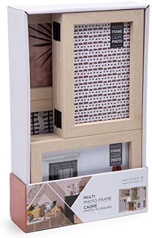 Truu Design Decorative, Beige CTG, дрвена рамка за склопување на колаж, 10,45 x 12,25 инчи
