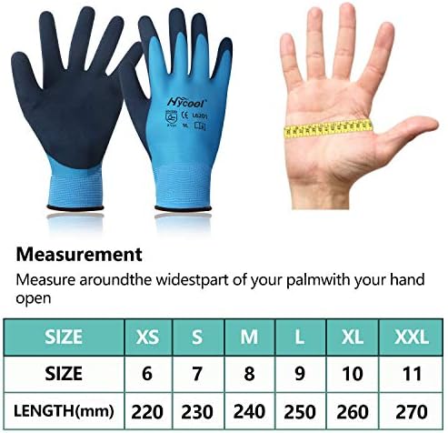 ДС безбедност водоотпорни нараквици за време на ракавици за ракавици
