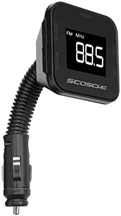 Scosche FMTD13-SP1 Дигитален FM предавател со задниот осветлен дисплеј и флексибилно-вратот