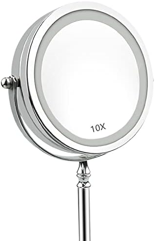 Тауфе го сочинуваат огледалото козметичко огледало со десктоп за ламба двострана шминка за шминка огледало со висока дефиниција за зголемување