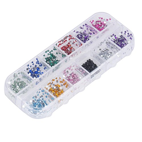 Нови скапоцени камења за нокти 12 бои бисери мониста бела бисер за нокти камена санализа