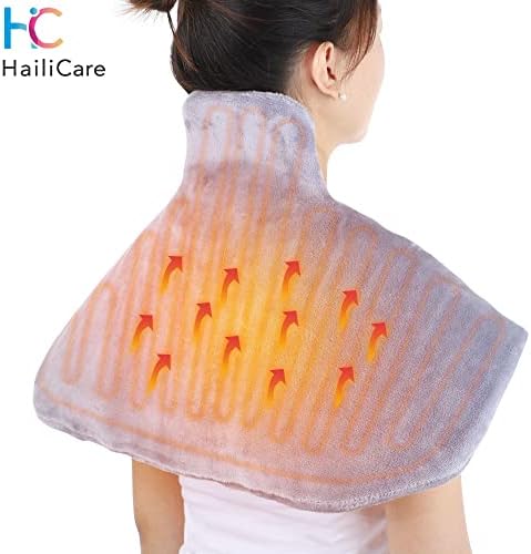 Електрично затоплување подлога за загревање на половината загреана шалска вратот и ќебето за греење на рамото прилагодливо за