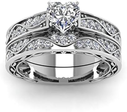 2023 година Нов камен бел накит луксузен венчален прстен рачно изработен исечен рингс за ангажман на подароци прстени за нокти за жени