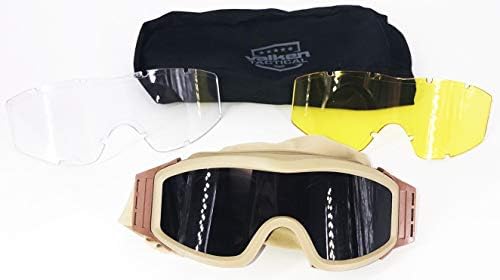Valken Airsoft Tango Goggles, со 3 леќи