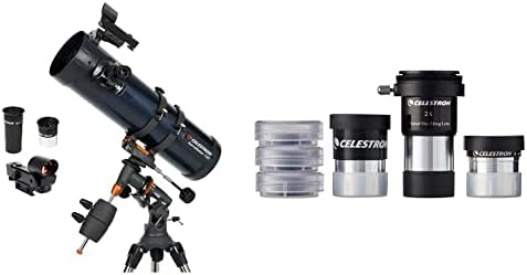 Celestron-AstroMaster 130eq Њутн Телескоп-Рефлектор Телескоп За Почетници-Целосно Обложени Стакло Оптика - Бонус Астрономија Софтверски Пакет &засилувач; Астромастер Телескоп