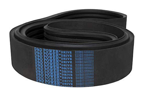 D&D PowerDrive RBP72-8 Banded V Belt, гума, 1 лента