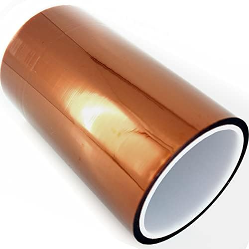 Gogorc 150mm 15cm x 30m Каптон лента со висока температура отпорна на топлина полиимид -F019-150