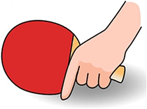 Тенис лилјак за табели со лингошун, удобна рачка, аларна професионална аматерска средна и напредна обука пинг -понг рекет лопатка /