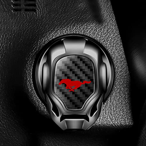 XYHGM CAR ENGINE Start Stopt Cover Cover Push Start Start For Dodge Challenger Charger Durango Car General Motors Switch Decorative