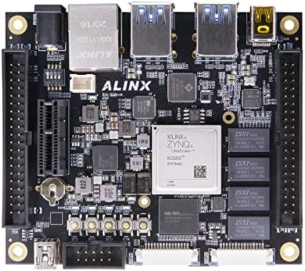 Alinx axu2cgb: xilinx zynq Ultrascale+ mpsoc axu2cgb FPGA AI Студиска табла со прилагодено вентилатор