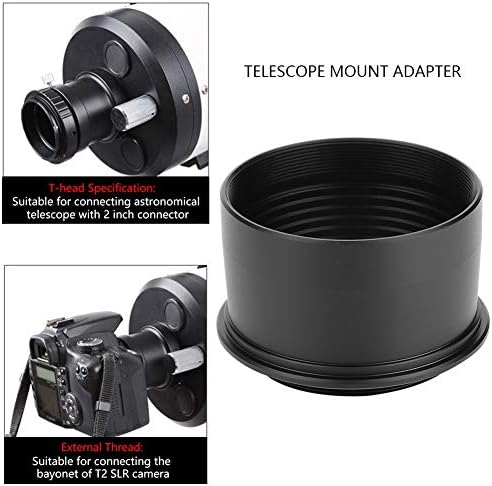 Acouto 2 до T2 Extension Tube M420.75 Тема Астрономски телескоп леќа за леќи Адаптер за адаптер за монтирање на адаптер за продолжување