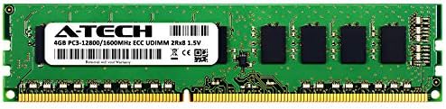 A-Tech 4gb Замена ЗА HP A2H32AV-DDR3 1600MHz PC3-12800E ECC Unbuffered UDIMM 240-Pin 2Rx8 1.5 V - Еден Сервер Меморија Ram Меморија Стап