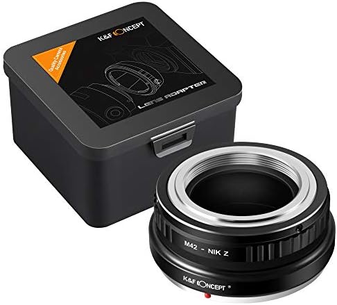 Адаптер за монтирање на леќи K&F концепт за Minolta M42 Mount Lens до Nikon Z6 Z7 камера