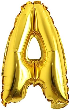 32 Инчни Букви Балони Златна Азбука Број Балони Фолија Милар Партија Свадба Диплома Роденден Невестински Туш Дипломирање Годишнина Прослава Декорација