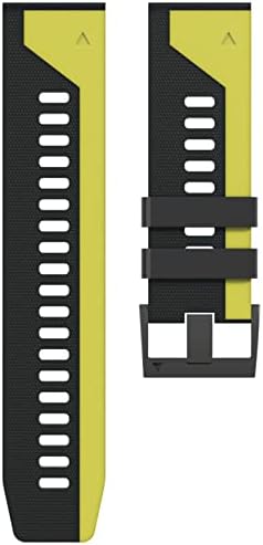 MGTCAR 26mm 22mm Watchband за Fenix ​​6 6x Pro 5 5x Plus 3 3HR S62 935 Силиконски каиш за брзо ослободување за Garmin Enduro Mk1 Mk2