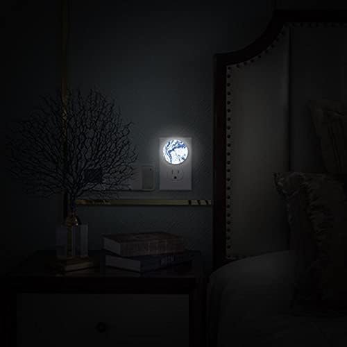 Deyya LED ноќен светлосен приклучок во wallид со авто -сензор за ноќевачка ламба за деца спални соби за бебиња расадник скали ходник